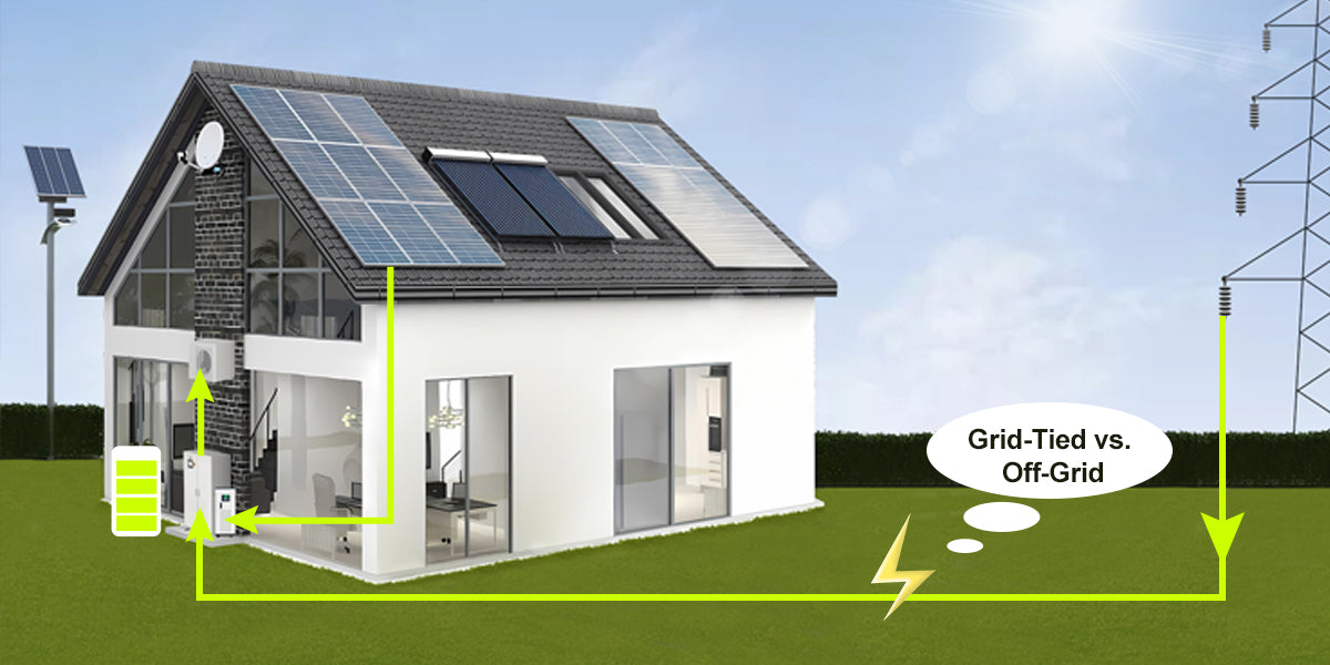 Grid-Tied vs. Off-Grid: Which LiFePO4-Powered Solar System Is Right for Your Business?