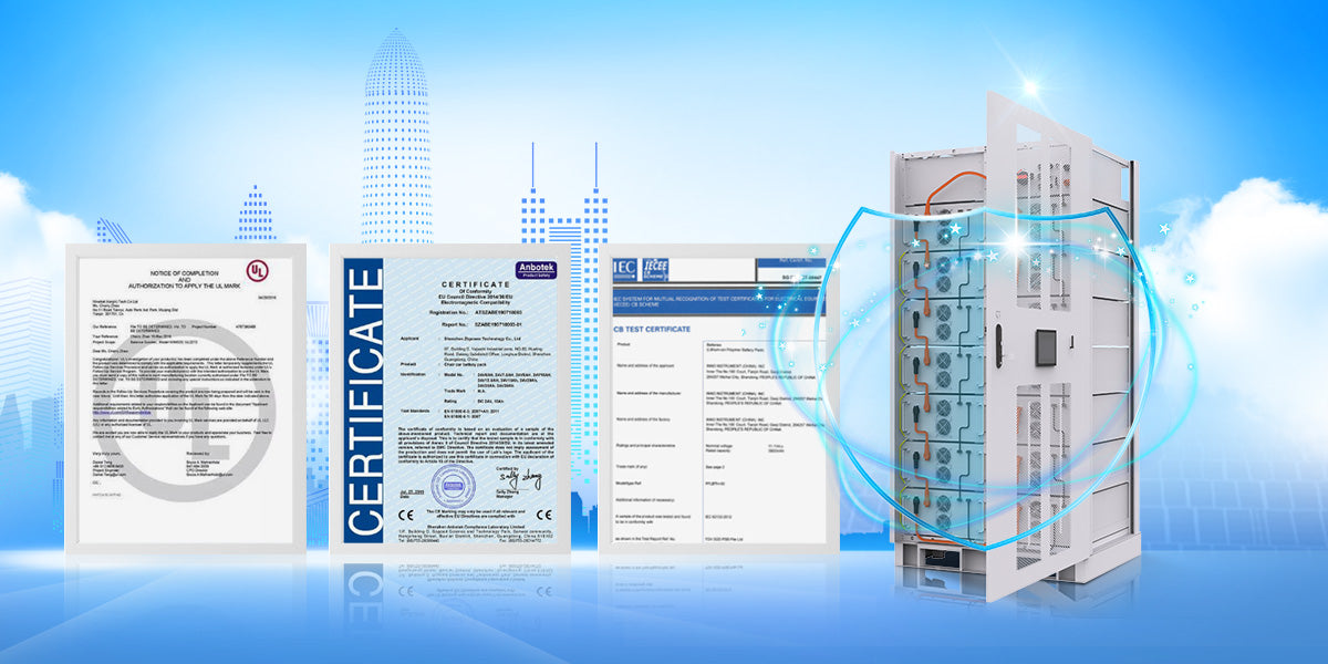 Understanding UL, CE and IEC Safety Certifications for Commercial Lithium Batteries