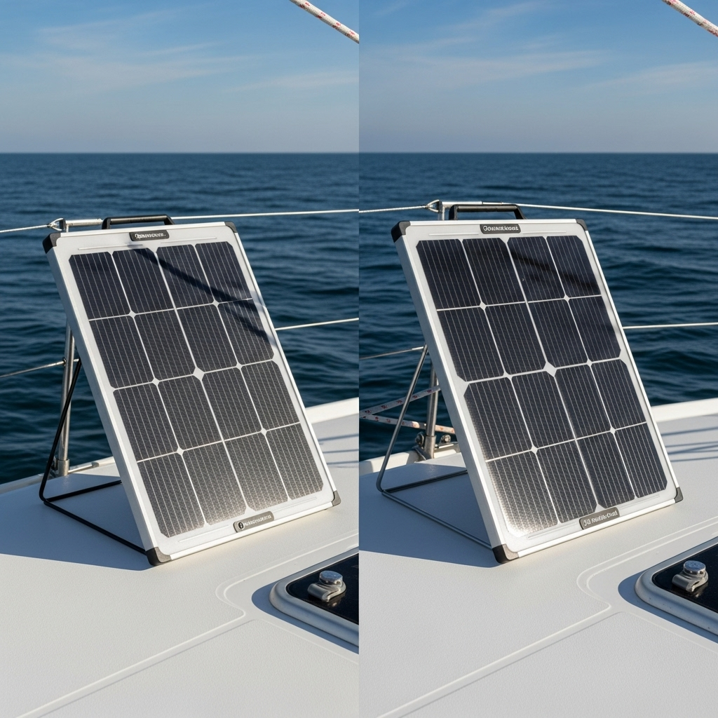 Stainless vs marine aluminum: frames for portable solar at sea