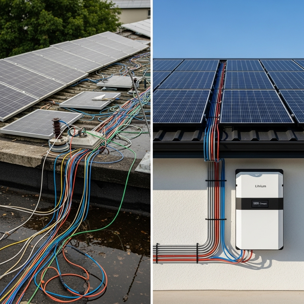 7 BOS Mistakes That Quietly Inflate Wiring and Labor