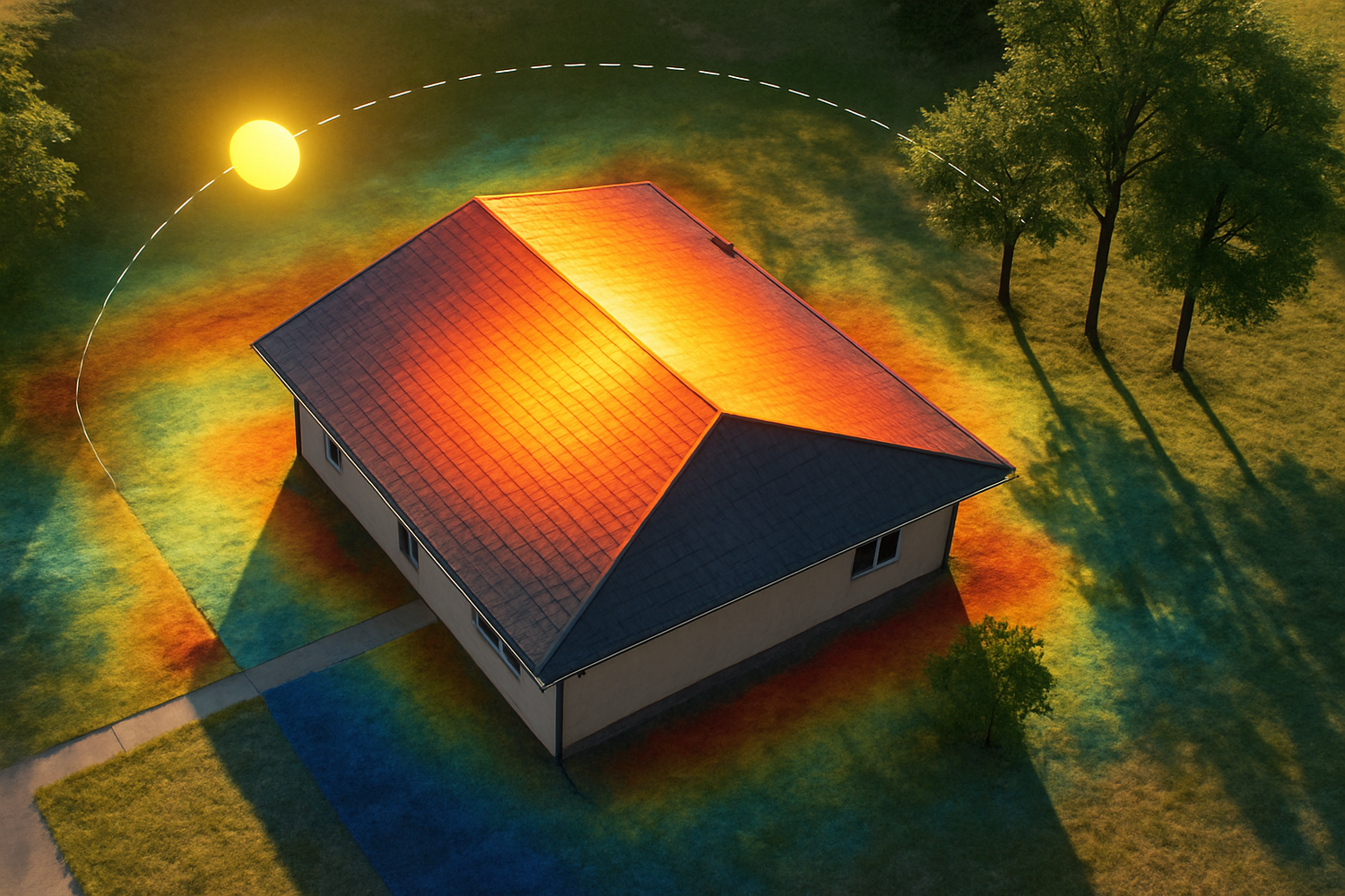 Using Roof and Terrain Scores to Plan Off-Grid Charging