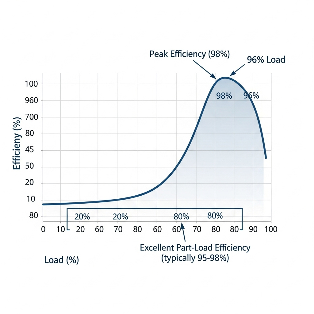 Stop Oversizing: Read Efficiency Curves to Right-Size Inverters