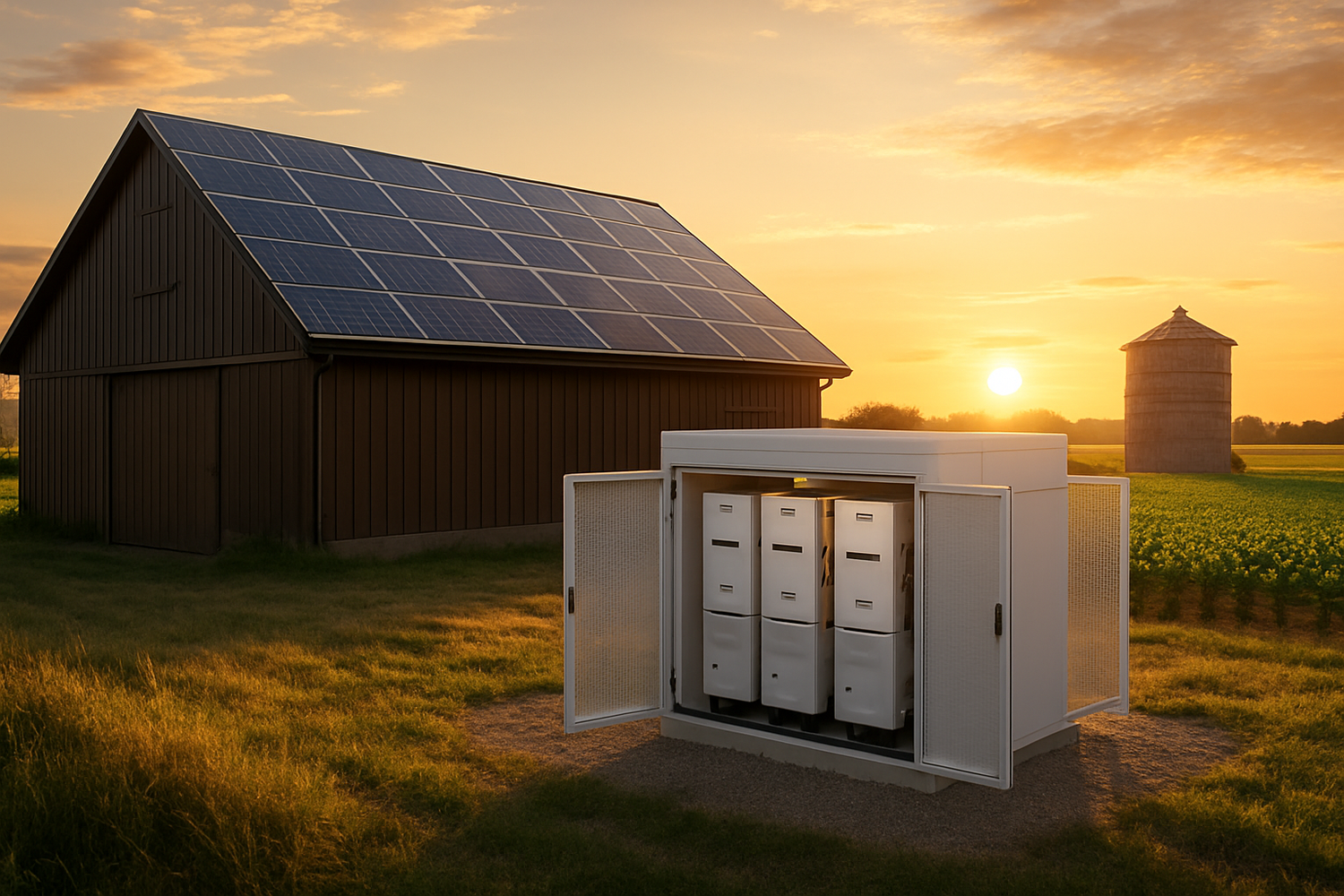 Case Study: How a Farm Went Off-Grid with LiFePO4 Batteries
