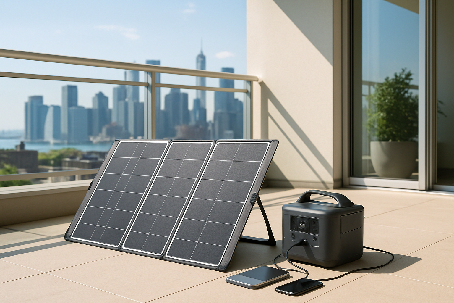 Myth vs reality: portable solar actually works for urban renters
