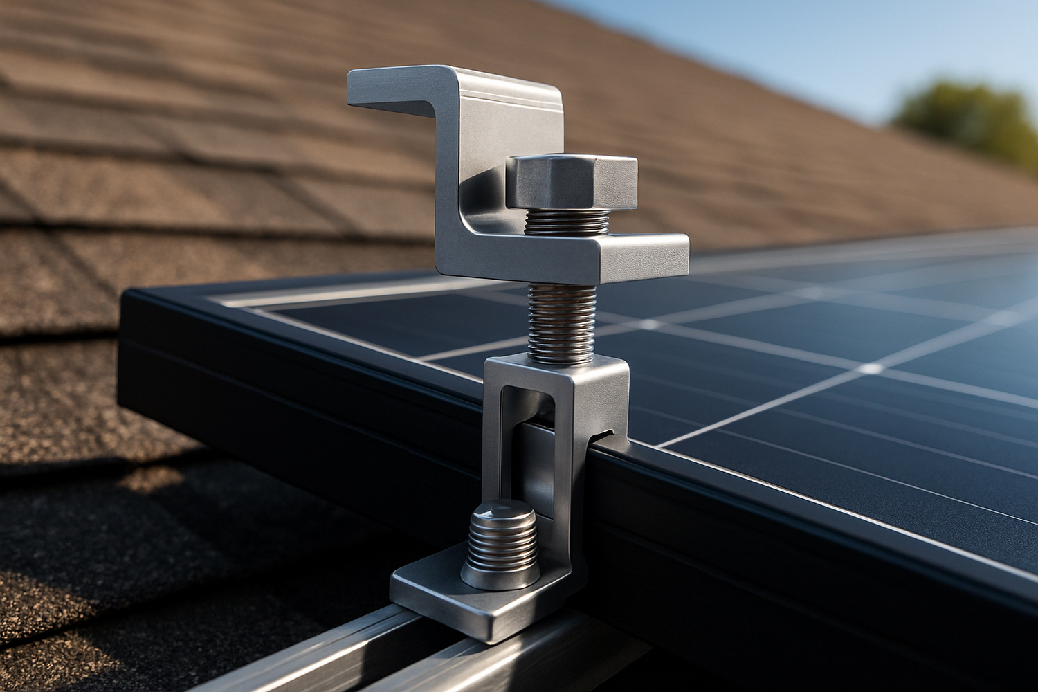 2025 trends in roof PV racking: rail-less, universal clamps