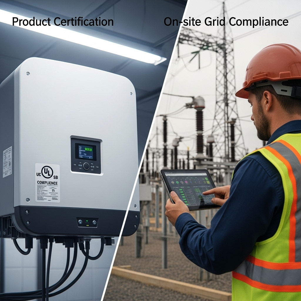 Myth vs Reality: UL 1741 SB Equals Grid Code Compliance?