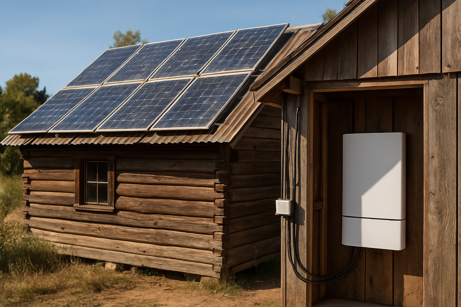 Stop Landfilling Panels: Build Reuse with Off-Grid ESS