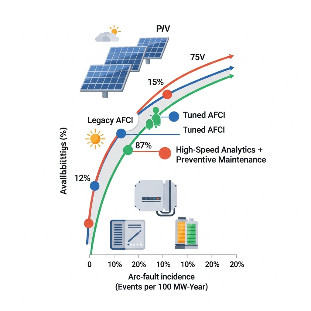 Data-Backed Analysis: Arc-Fault Incidence vs Availability Loss