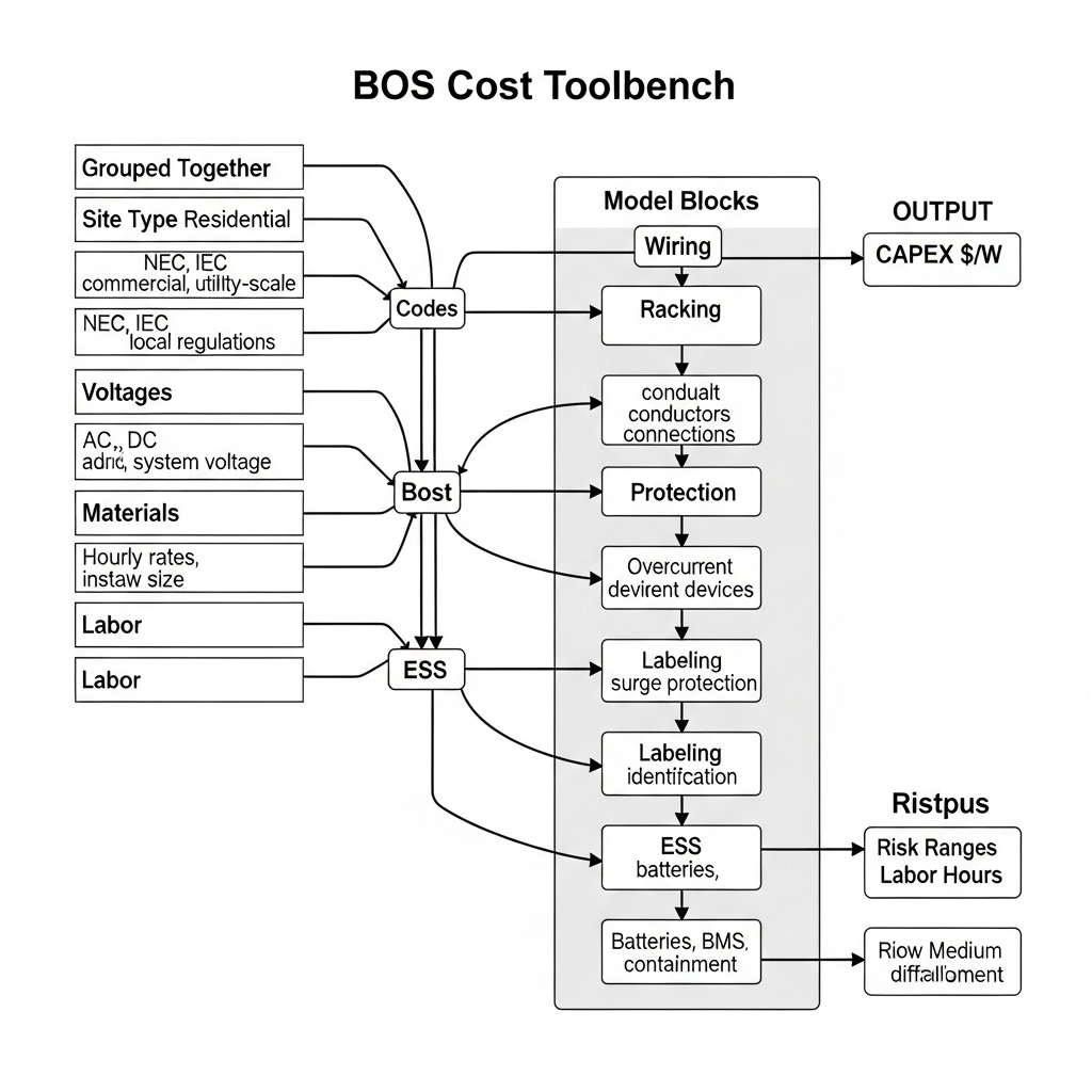 Toolbench: Comparing BOS Cost Models for NEC/IEC Sites