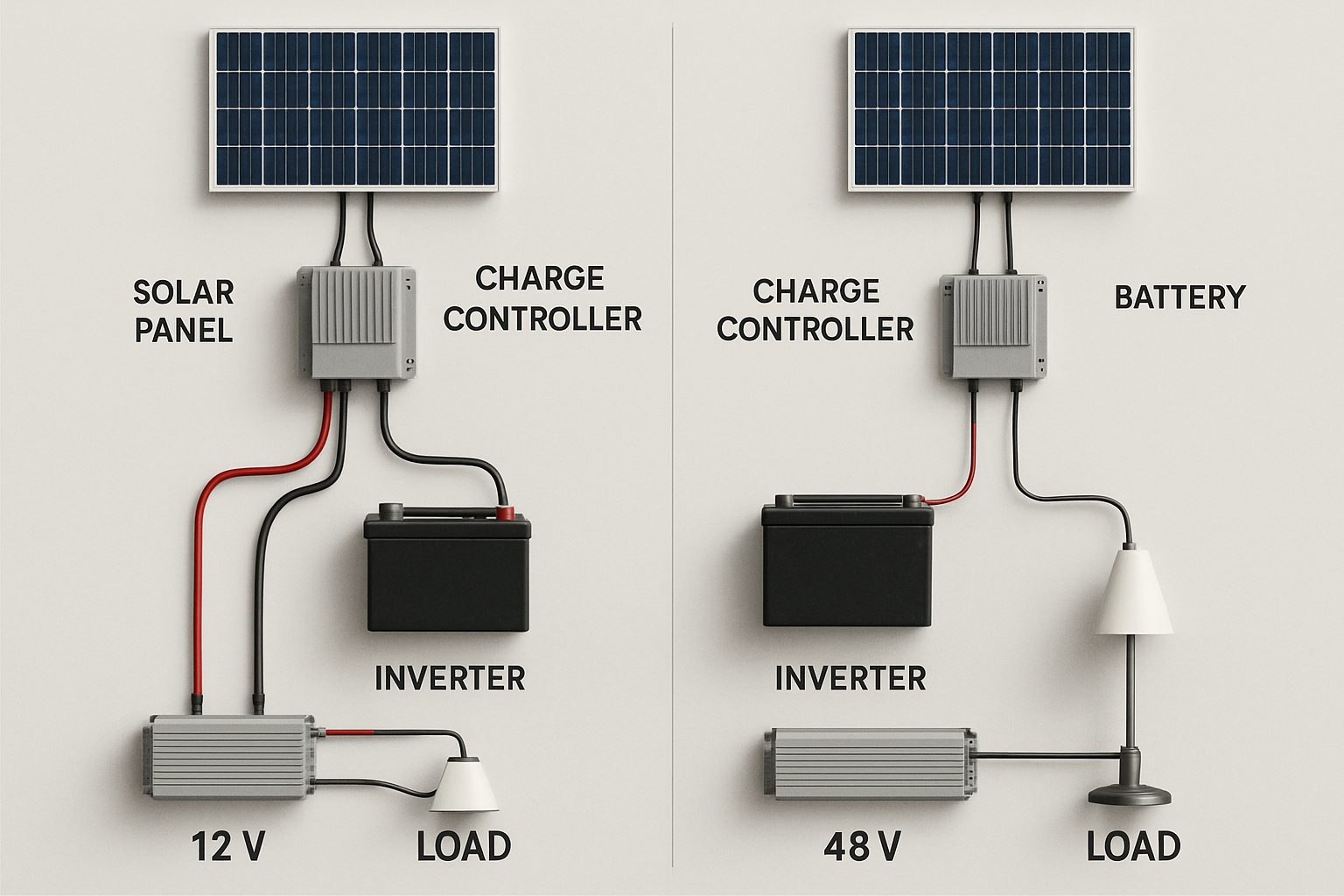 12V vs. 48V LiFePO4 Battery: Which for Your System?