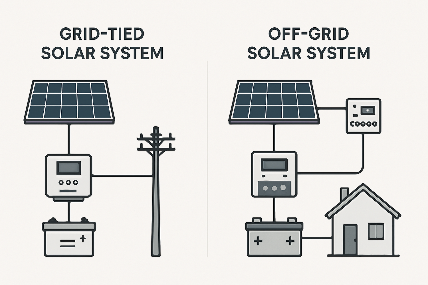 Myth vs Reality: Do Solar Panels Work Without Batteries?
