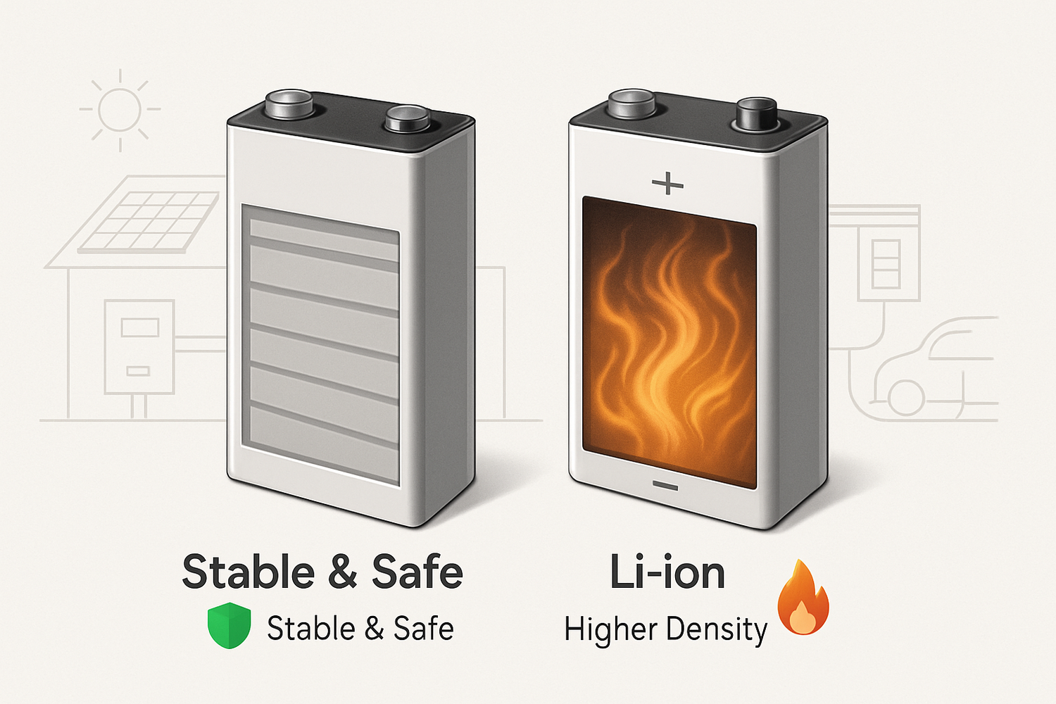 7 Factors: Why LiFePO4 Outperforms Li-Ion for Solar Energy