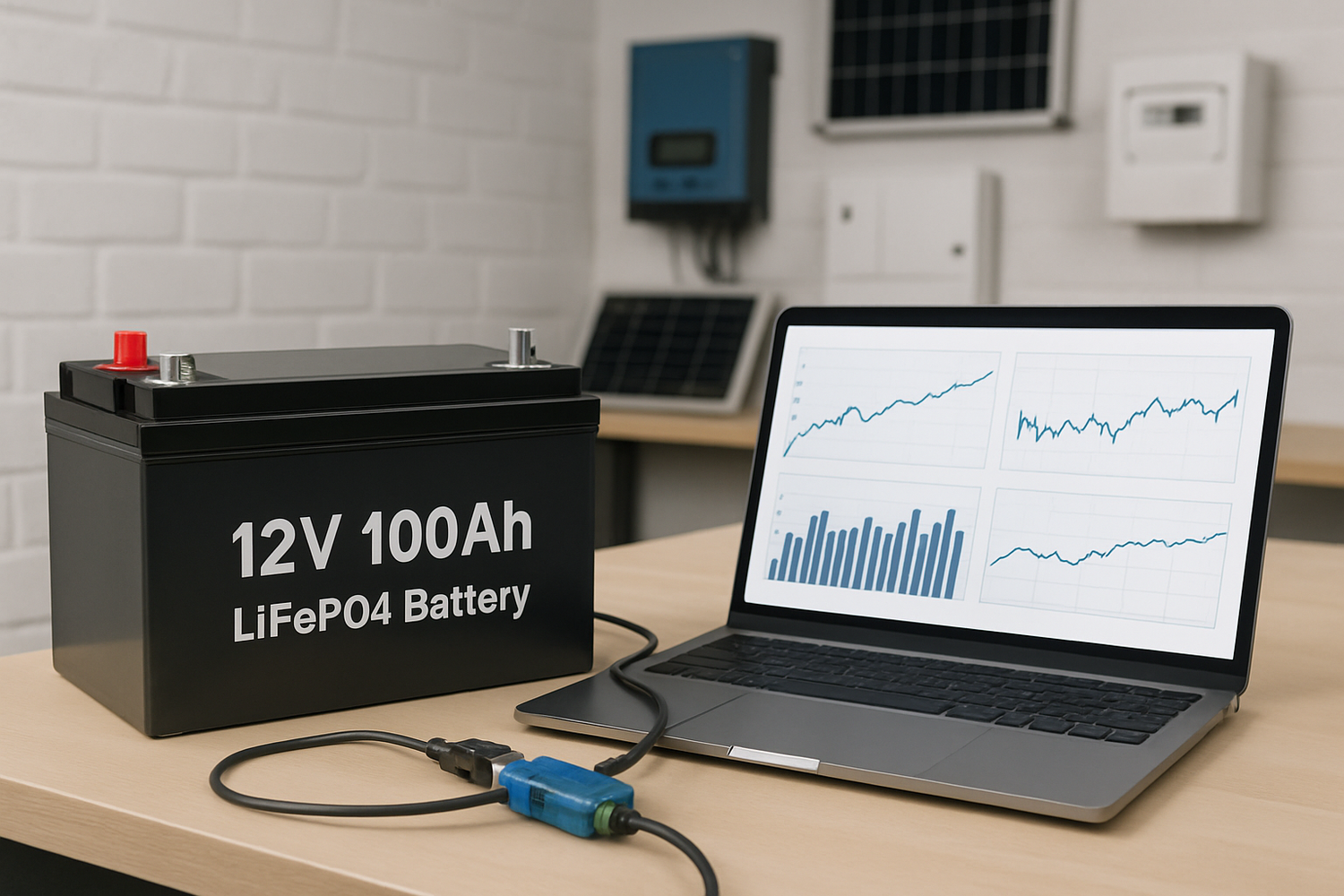 How to Read Data from Your 12V 100Ah LiFePO4 Battery BMS
