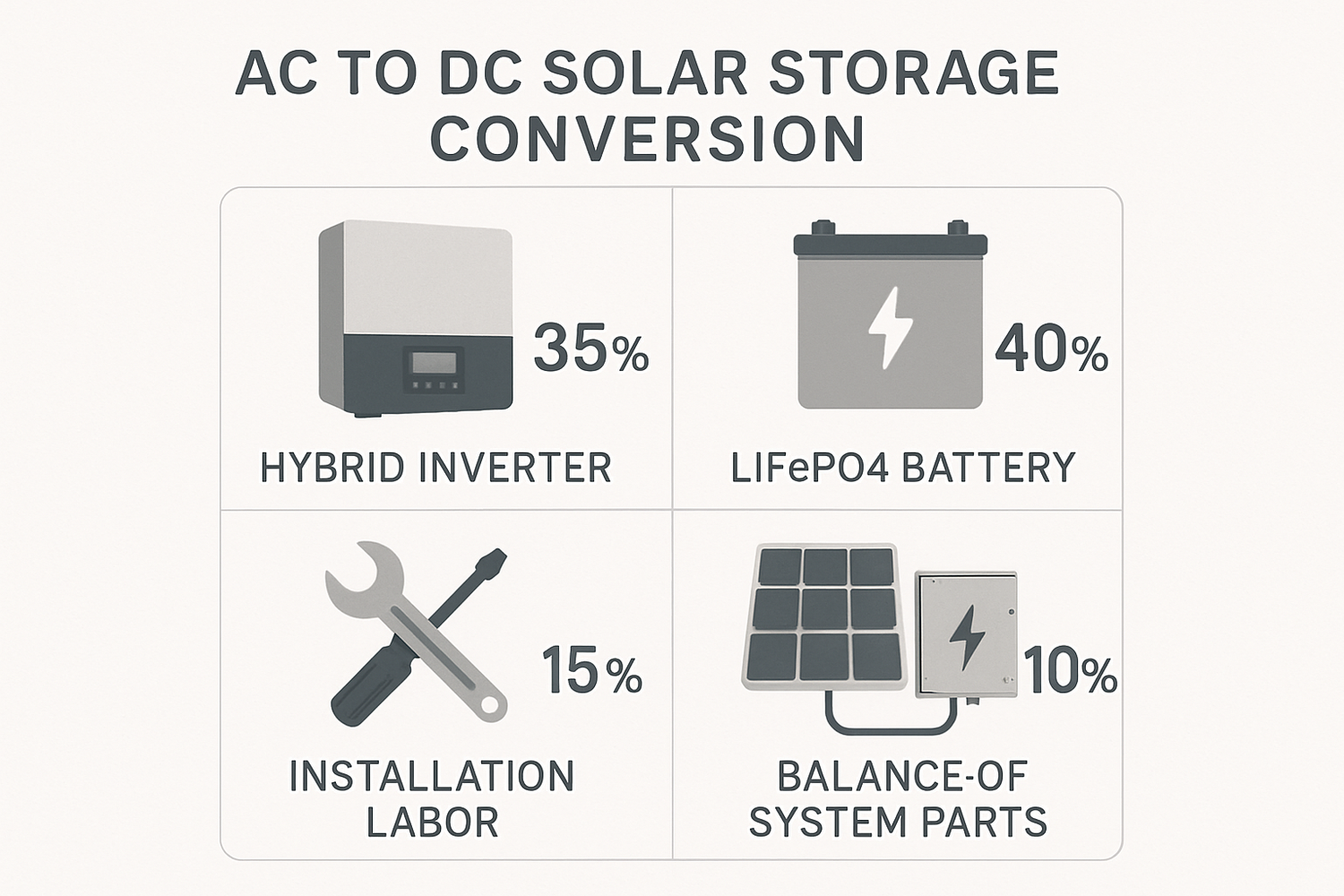 AC to DC Solar Storage Conversion: A Detailed Cost Analysis