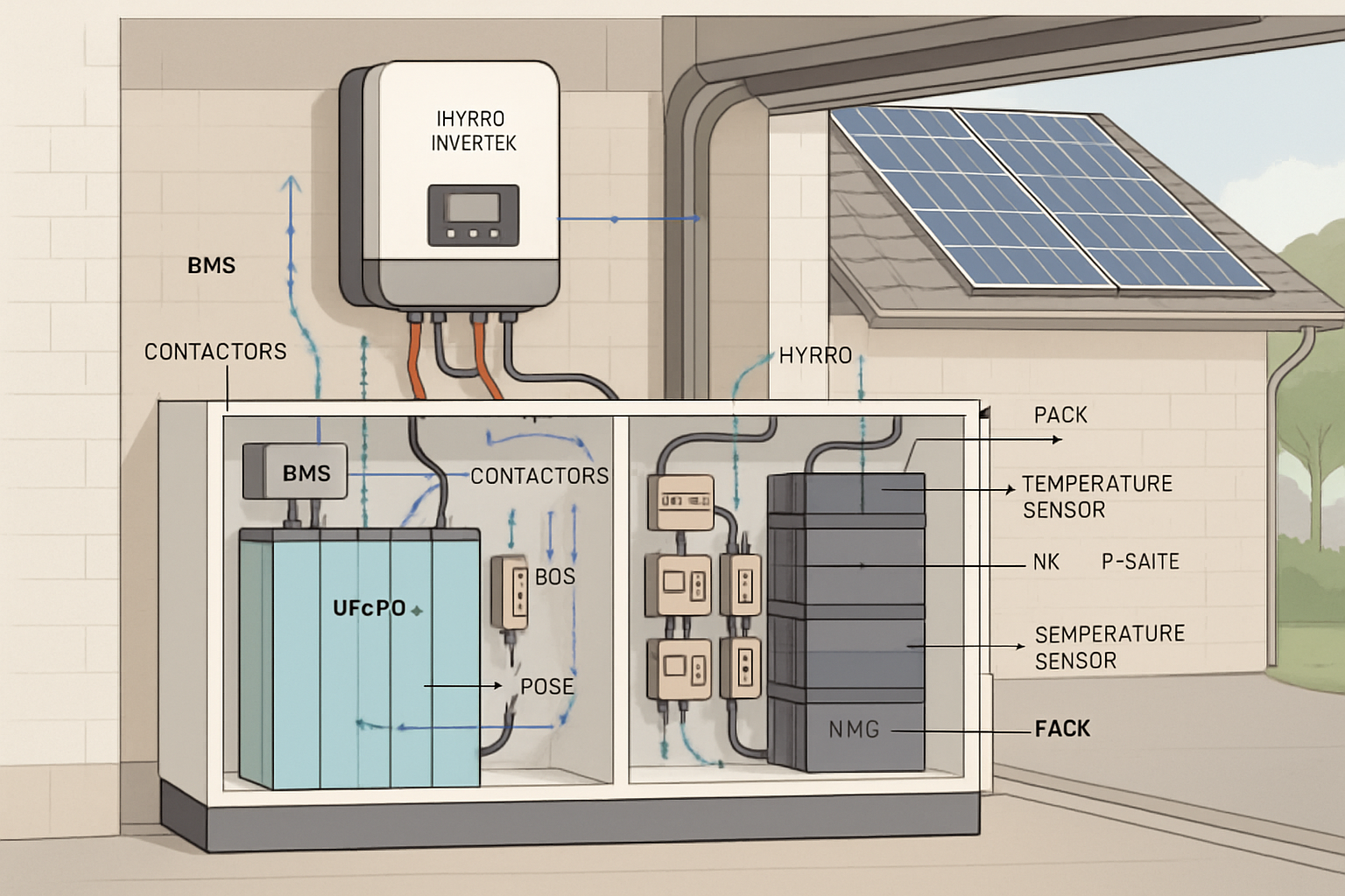 Battery Safety Myths: LiFePO4 vs NMC in Home Solar ESS