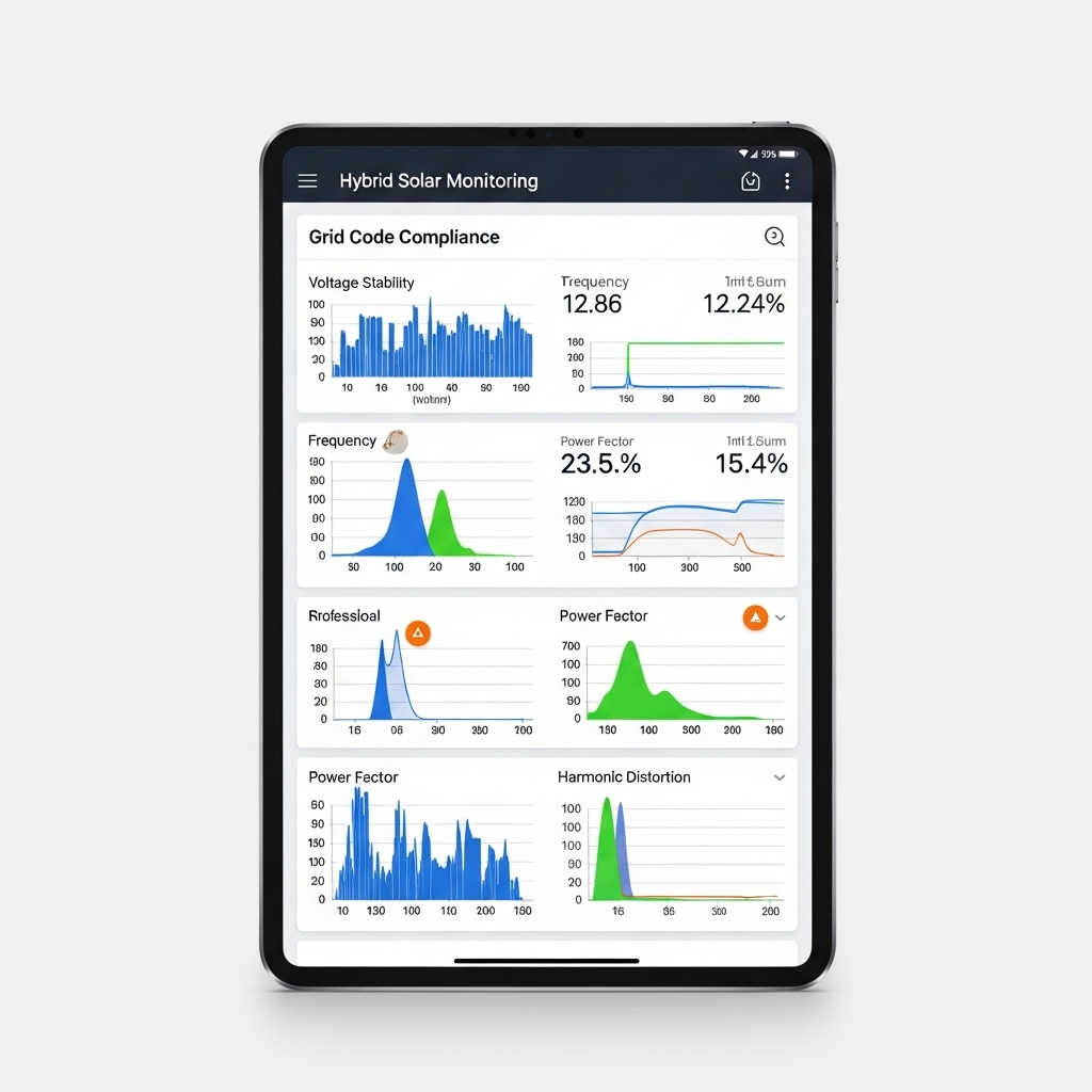 How to Monitor Hybrid Inverters for Grid Code Compliance