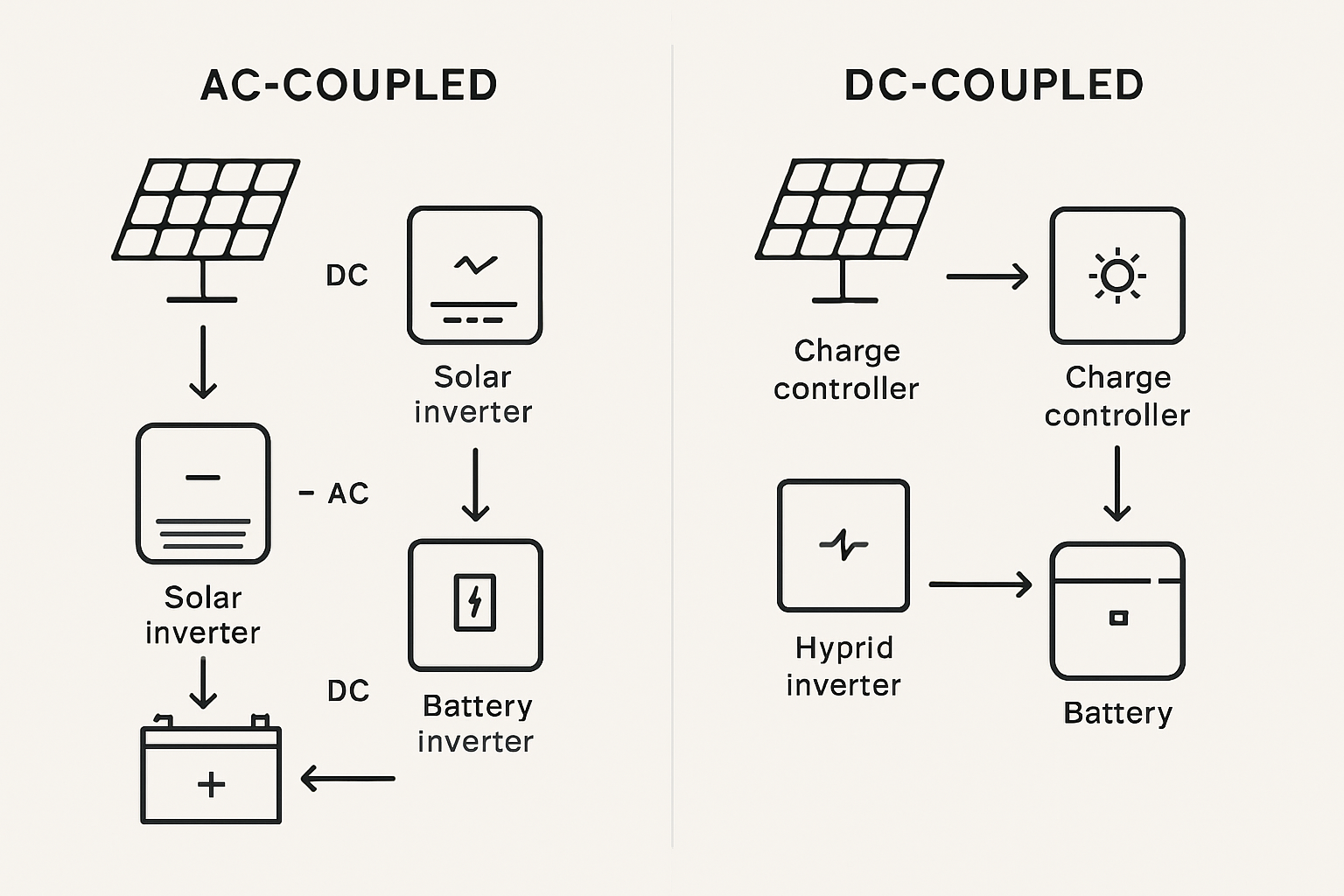 AC vs. DC Coupled Solar Storage: A Comprehensive Comparison