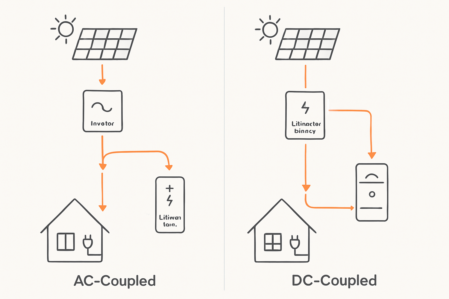 AC/DC Coupling Myth vs. Reality for Lithium Ion Solar Battery