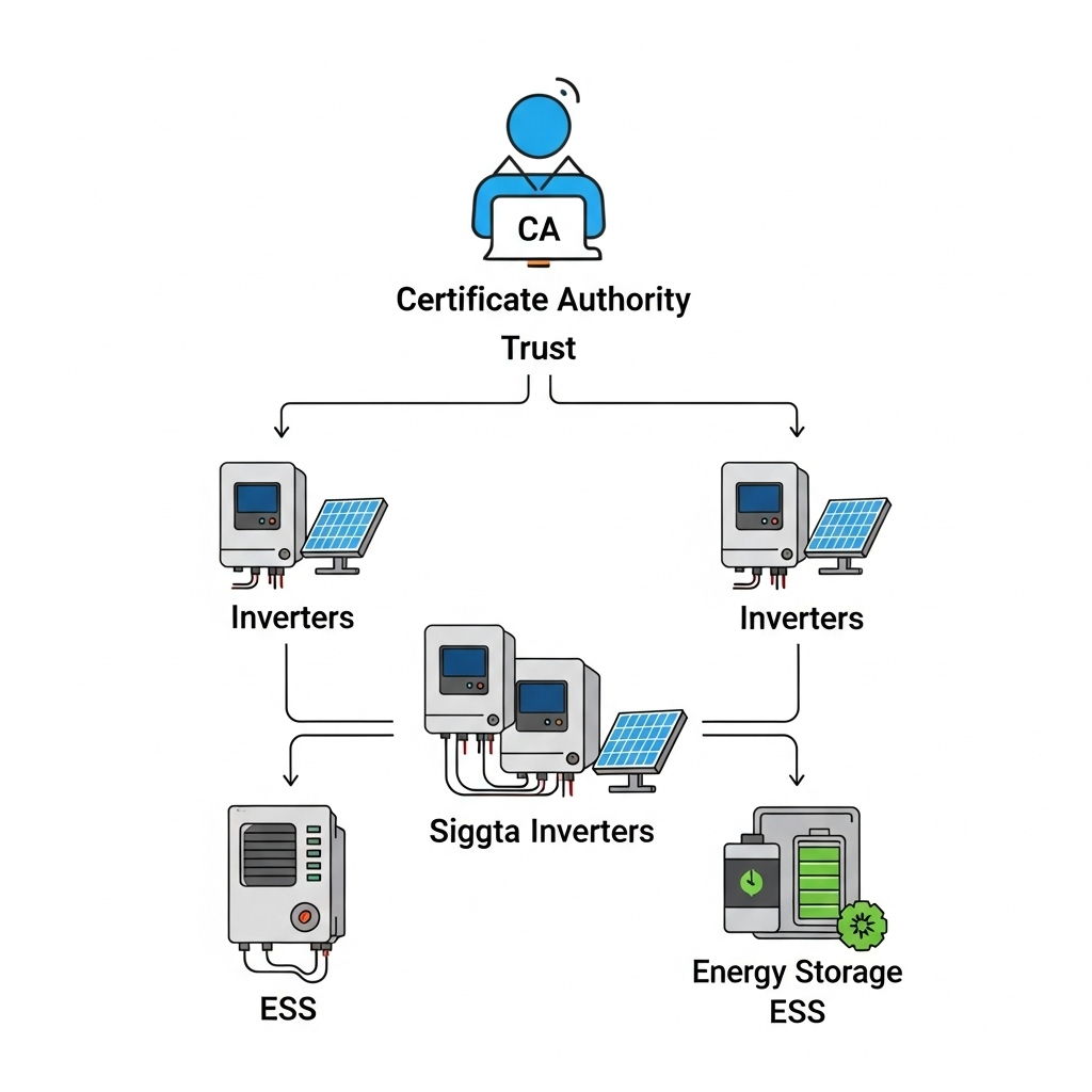 Inverter PKI vs Pre-Shared Keys: Which Secures ESS at Scale?