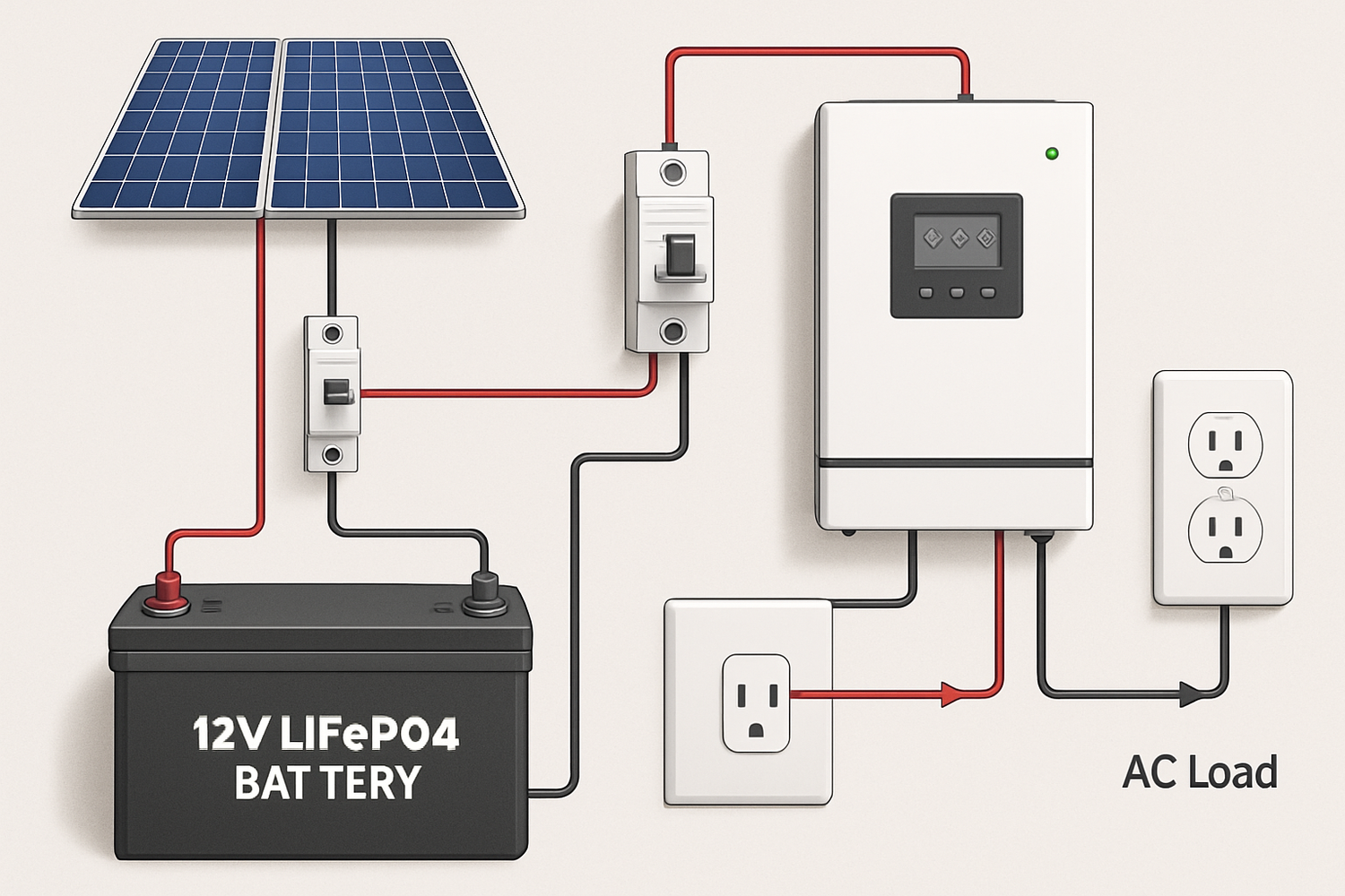 How to Pair Hybrid Inverters with a 12V LiFePO4 Battery