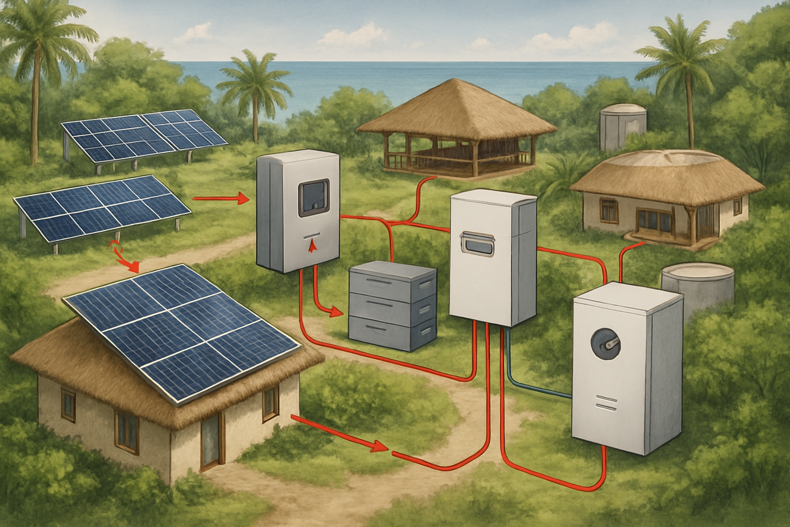 Case Study: Solar Microgrids Powering Island Eco-Resorts
