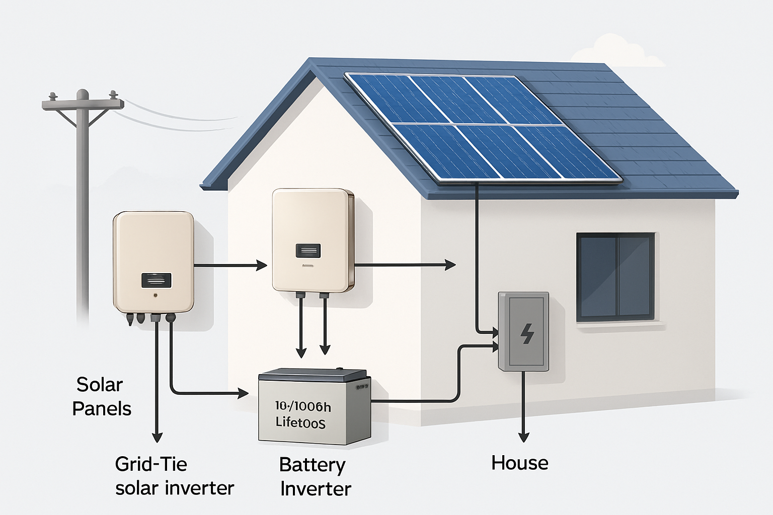 Case Study: A 12V 100Ah Lithium Battery AC Coupled Retrofit
