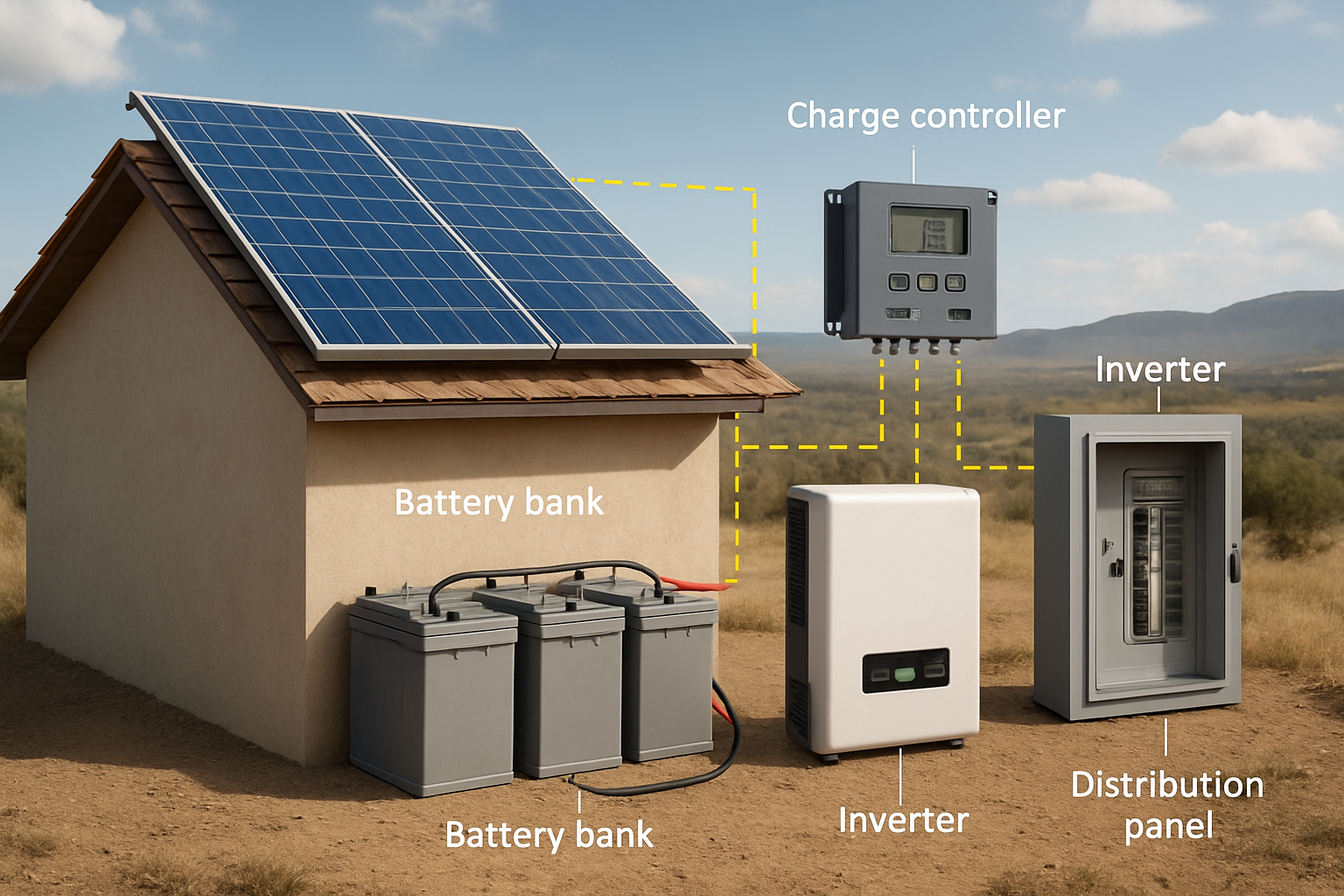 What Should an Off-Grid Solar Bill of Materials Include?