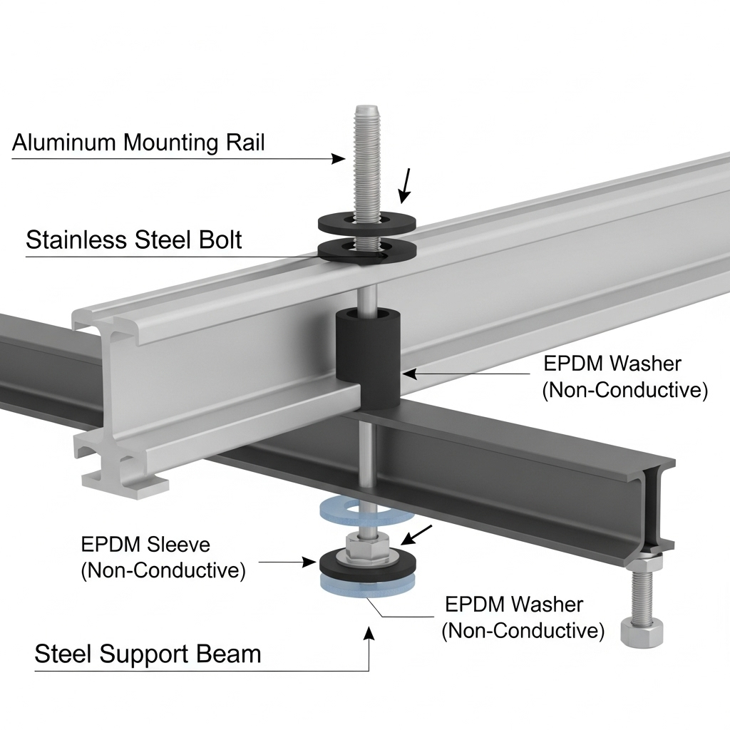How to Prevent Galvanic Corrosion in PV Mounting Systems