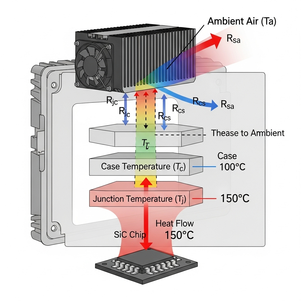 Design Blueprint: SiC Inverter Thermal Limits and Derating