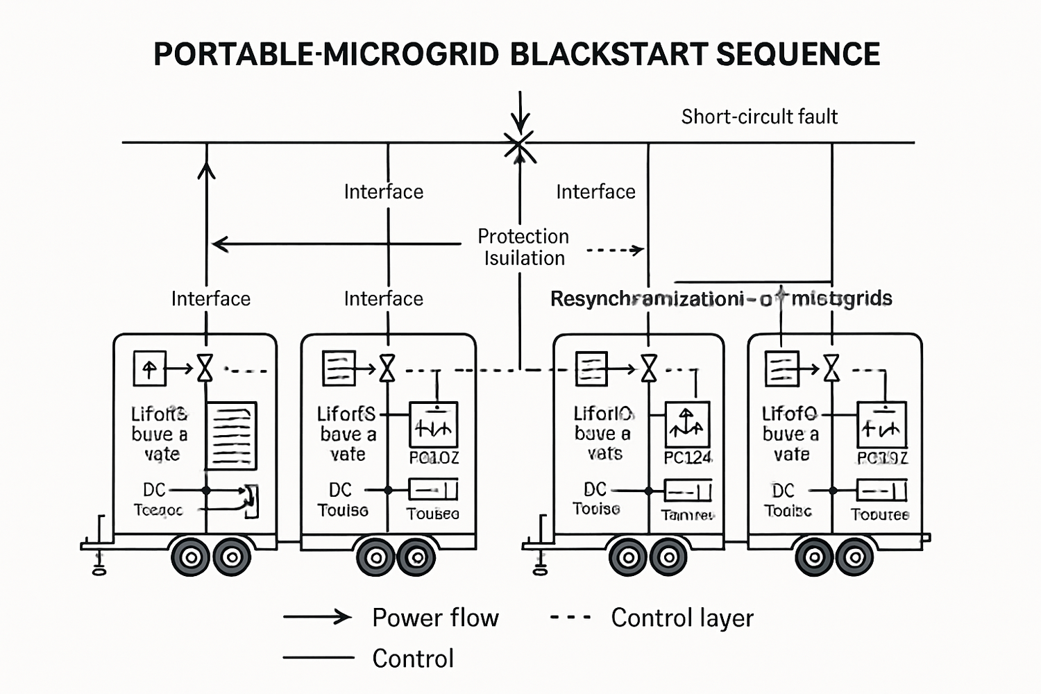 Case Study: Portable microgrids blackstart despite short circuits