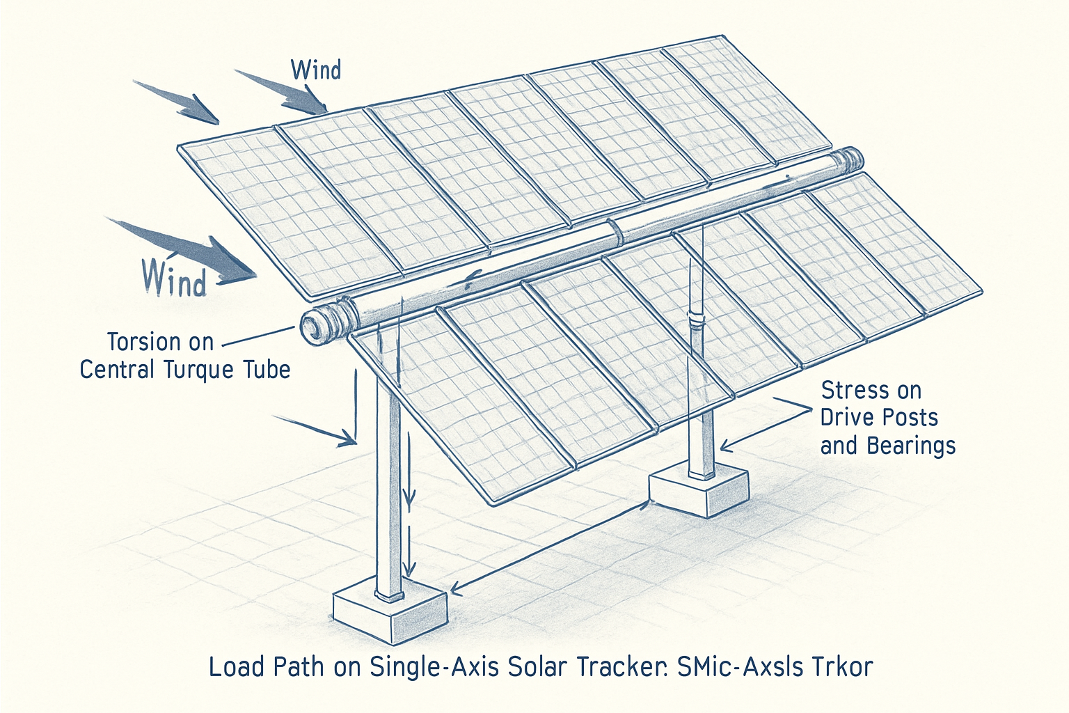 Fixed-Tilt vs Trackers: Load Paths, Torsion, and Risk