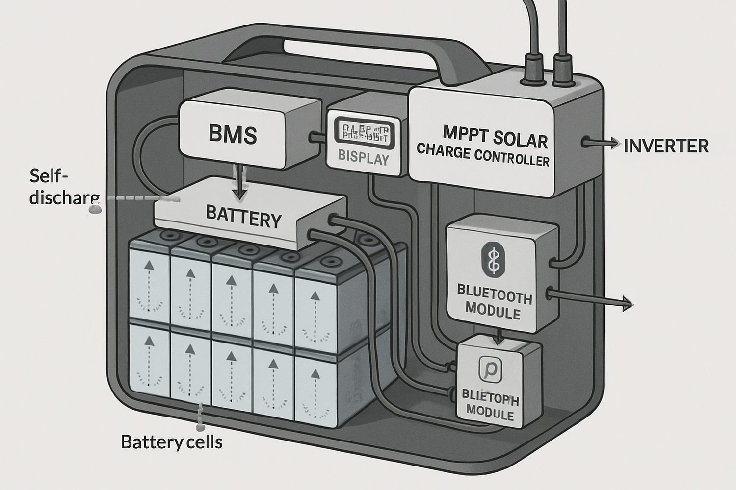 Why Is My Portable Solar Battery Draining in Storage?