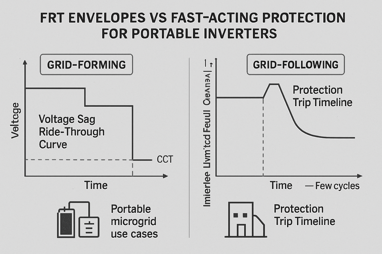 Q&A: Do portable inverters need FRT or just faster protection?
