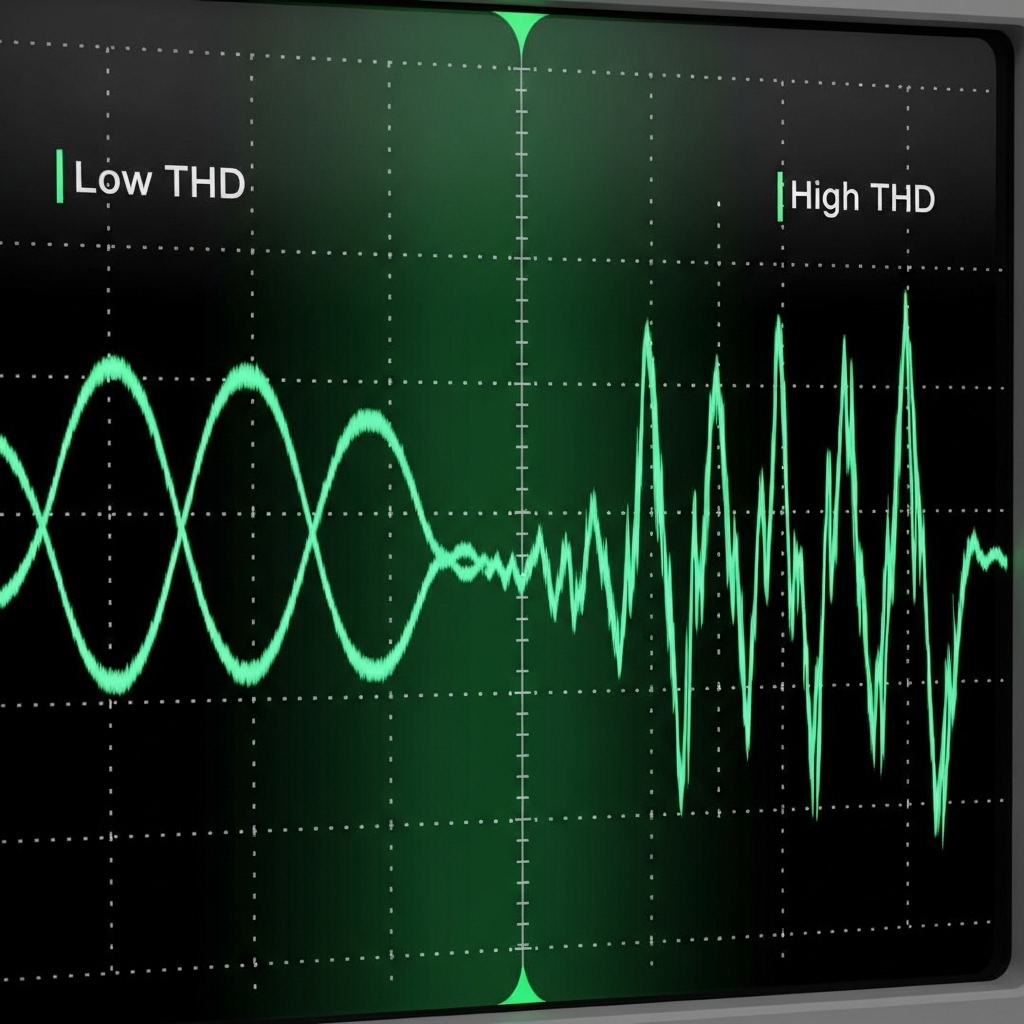 Data-Backed THD Benchmarks and Efficiency Curves for Home ESS