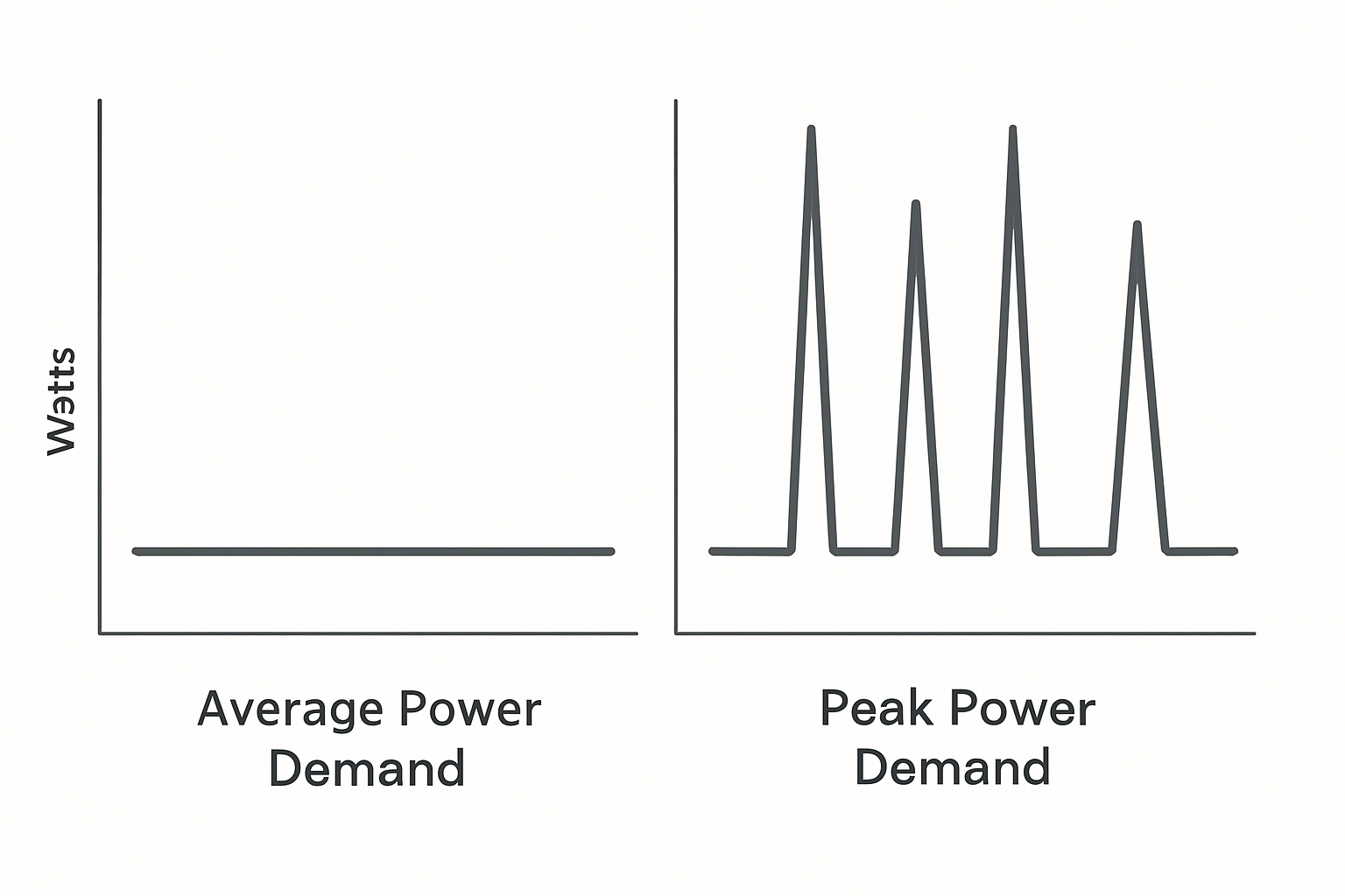 Peak vs Average Power Demand