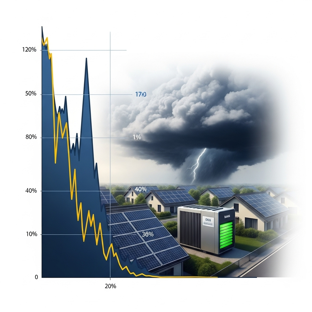 Data Report: Extreme Events and Ramp Rates in Solar Microgrids