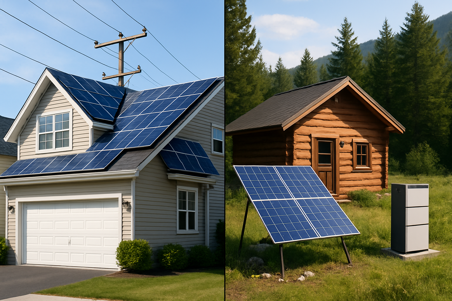 Off-grid solar cost vs grid-tied: payback gaps explained