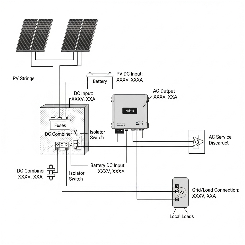 AC vs DC disconnects: choosing safely for hybrid inverters