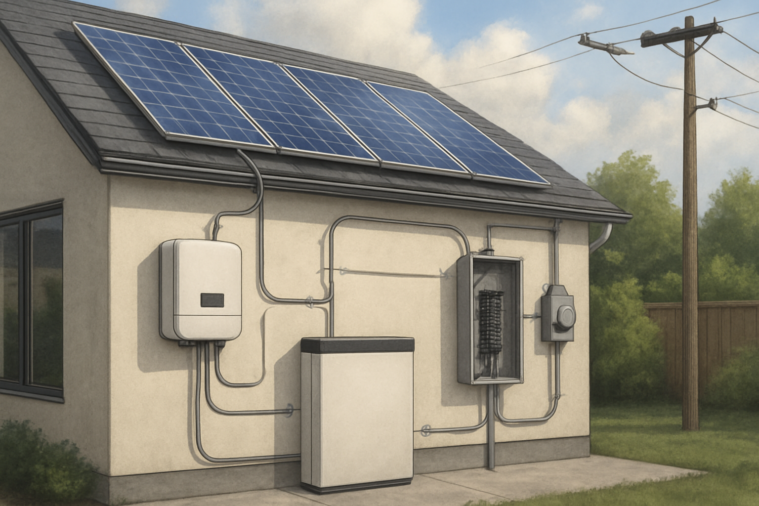 Components of a Solar Panel System