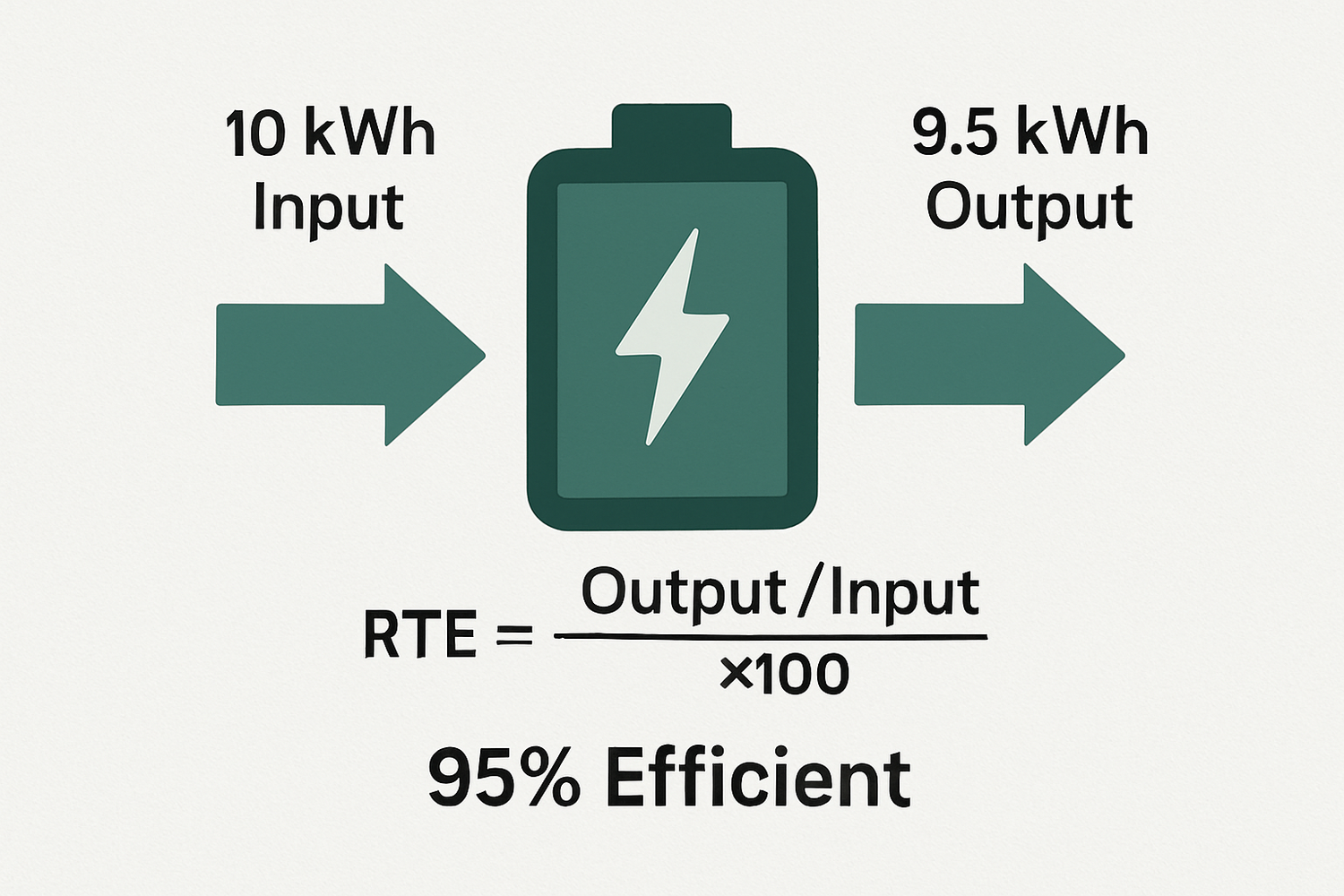 A Comprehensive Guide to Round Trip Efficiency in Batteries