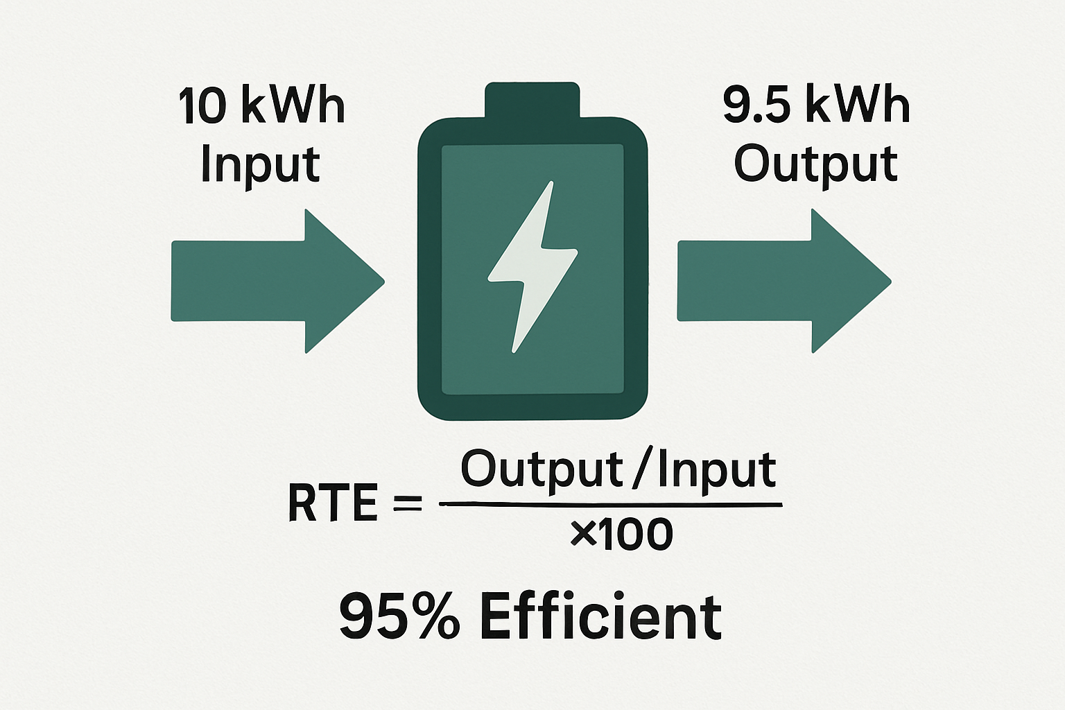 A Comprehensive Guide to Round Trip Efficiency in Batteries