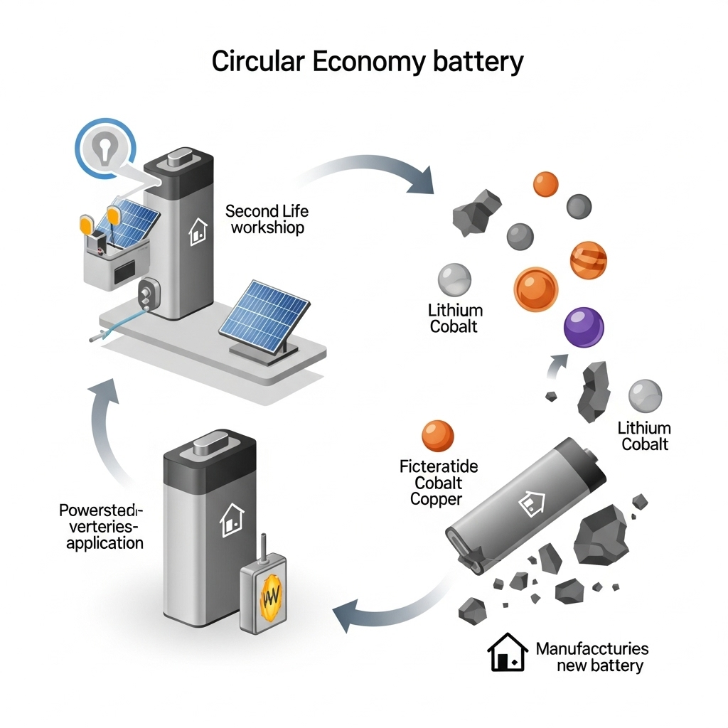 Recycling vs second-life: best path for aging home batteries