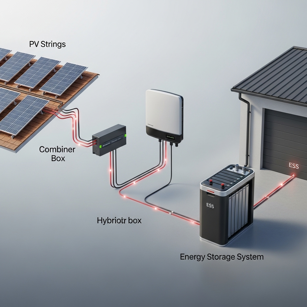 Wiring Blueprint: From PV Strings to ESS—Managing Drop