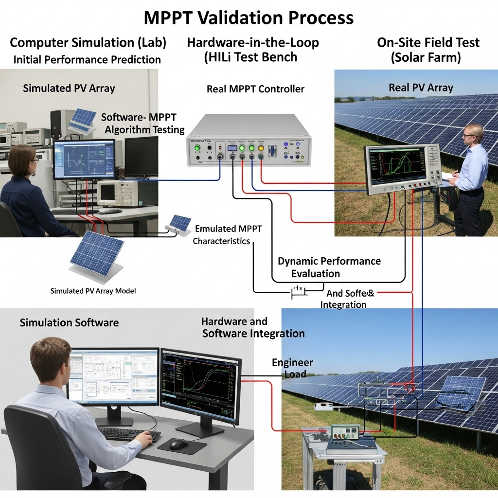 From Lab to Field: Validating MPPT Response per Grid Codes