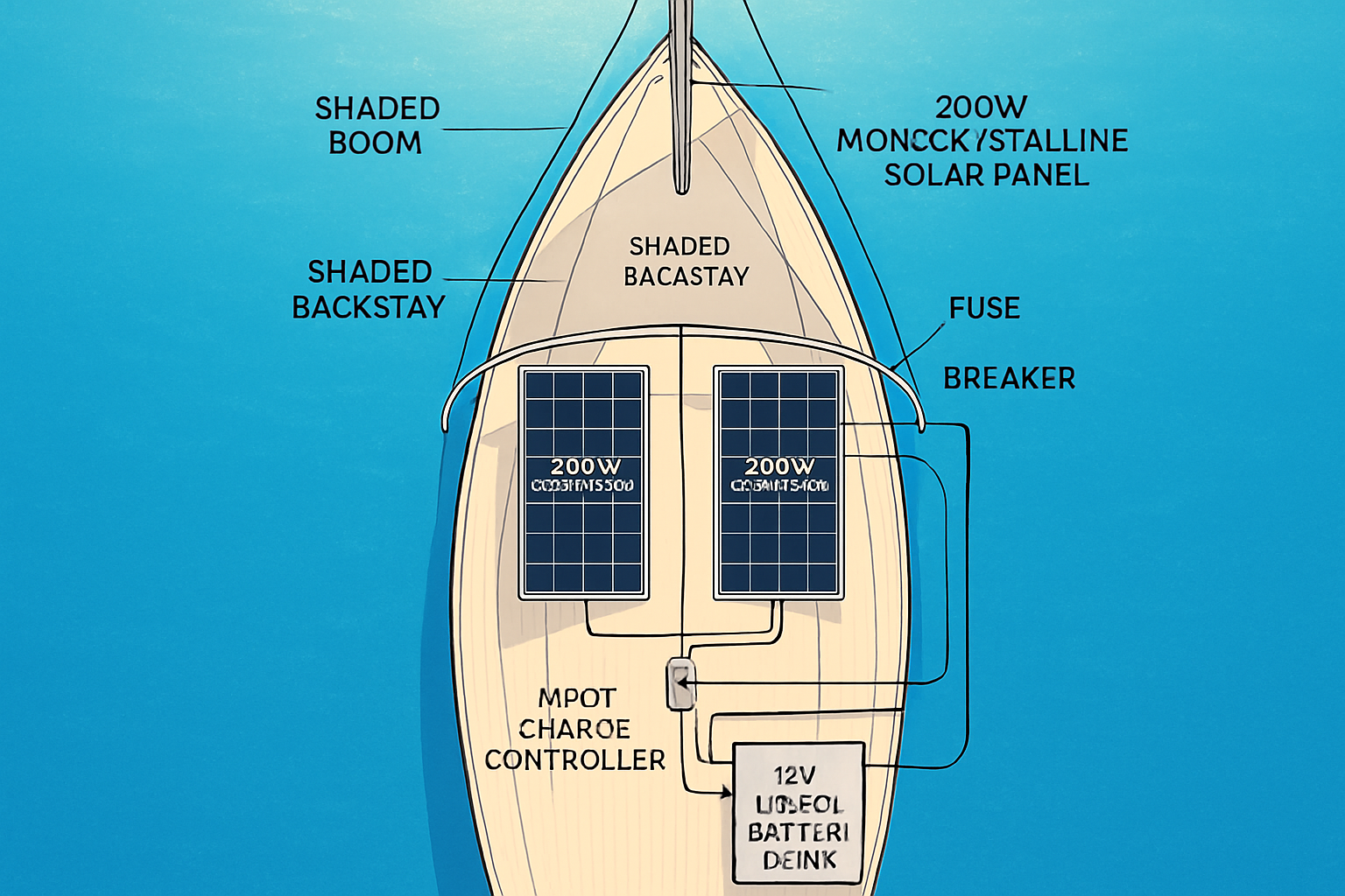 How to Size Marine Solar and LiFePO4 for Reliable Boat Power