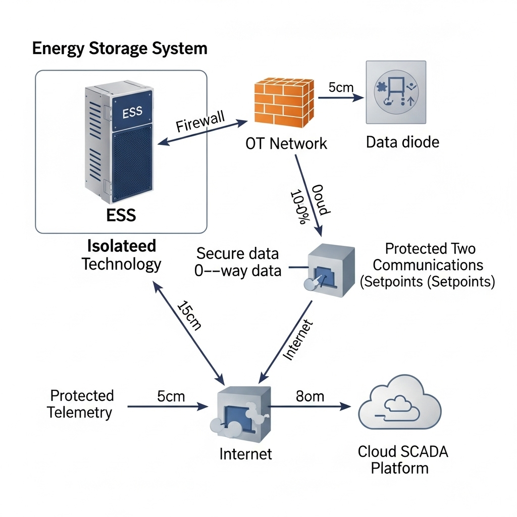 Questions CISOs Ask Before Connecting ESS to Cloud SCADA