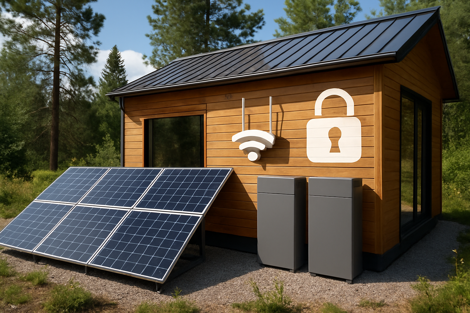 Do off-grid cabins really need zero-trust remote monitoring?