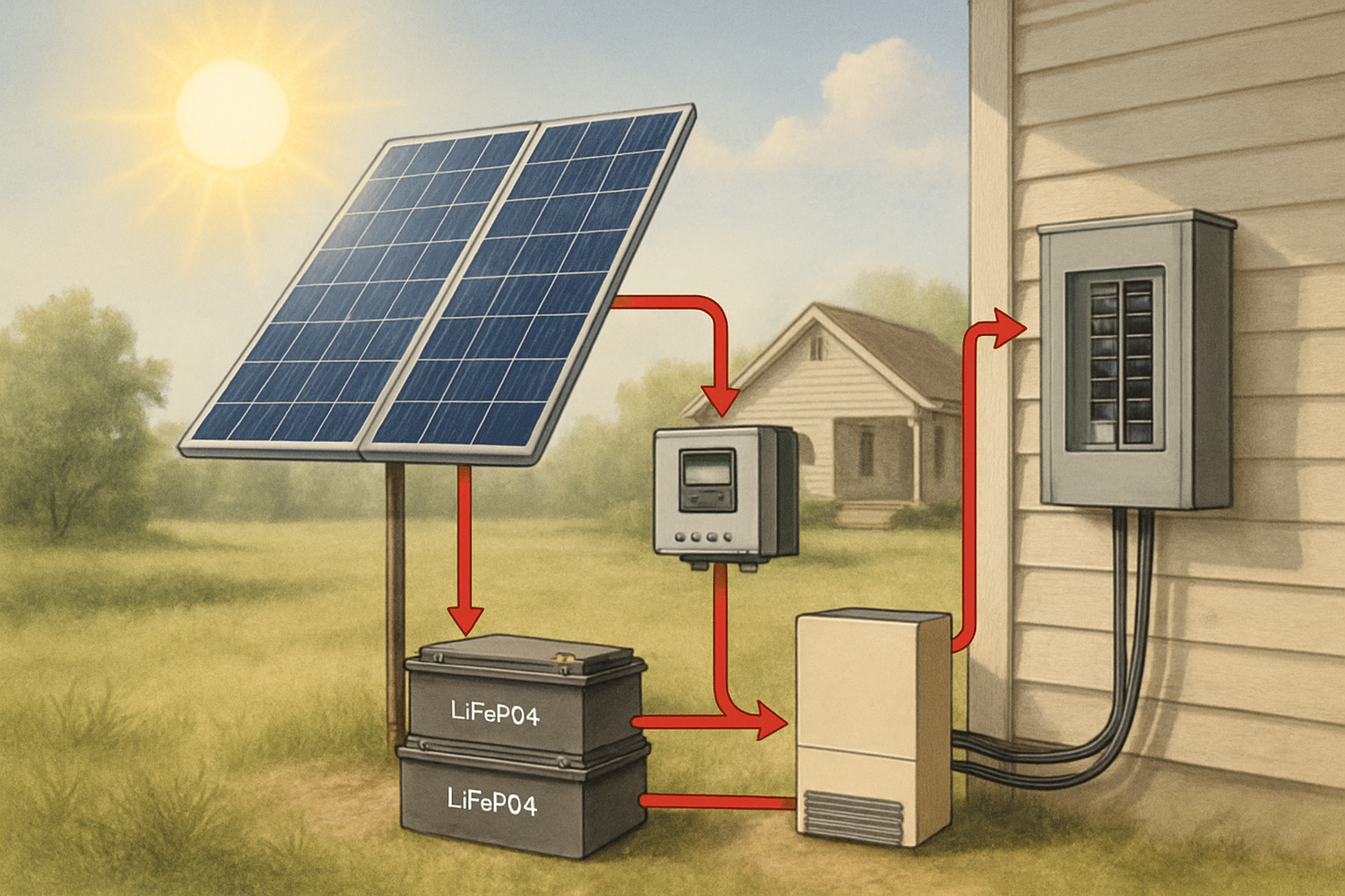 Off-Grid to ESS: Extend Panel Life with Smart Storage
