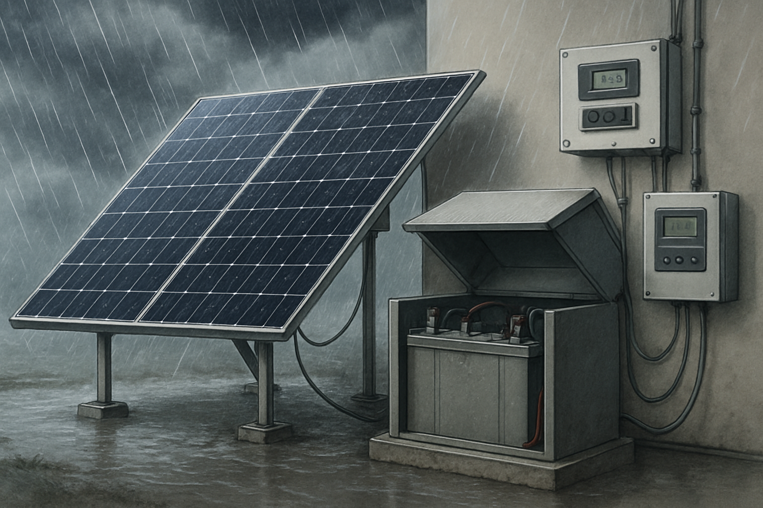 How to Design Off-Grid Systems for Monsoon Reliability