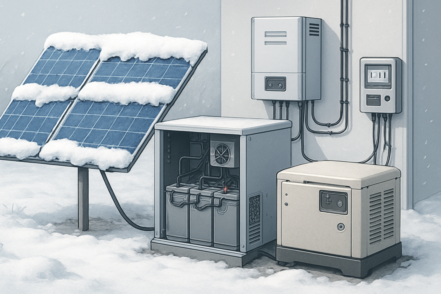 Ultimate Guide to Off-Grid Winter Sizing and Storage